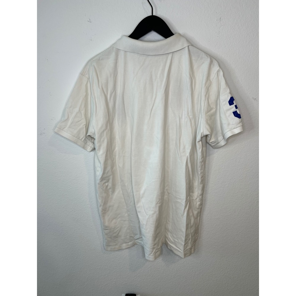 Polo Ralph Lauren Mens Polo Shirt Big Pony Crest Embroidery White XXL - Picture 6 of 10